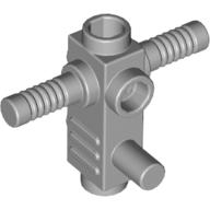 Lego tělo řetězové pily, světle modro šedá (4211689)